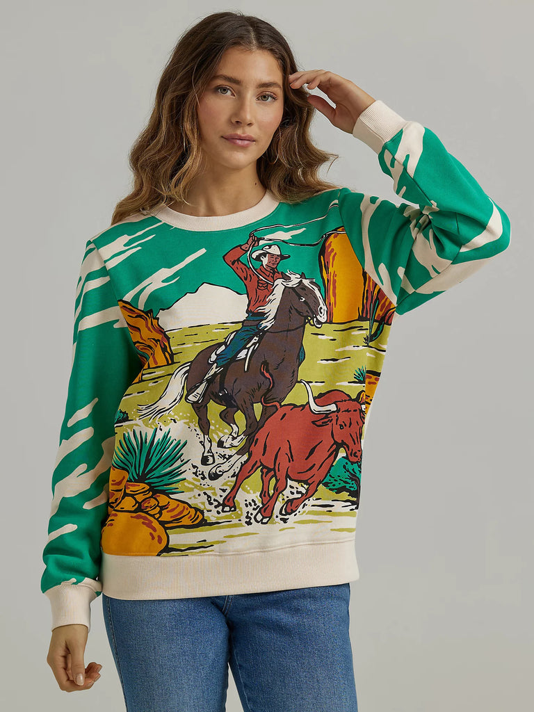 Women's Wrangler Retro Rope Rider Sweater