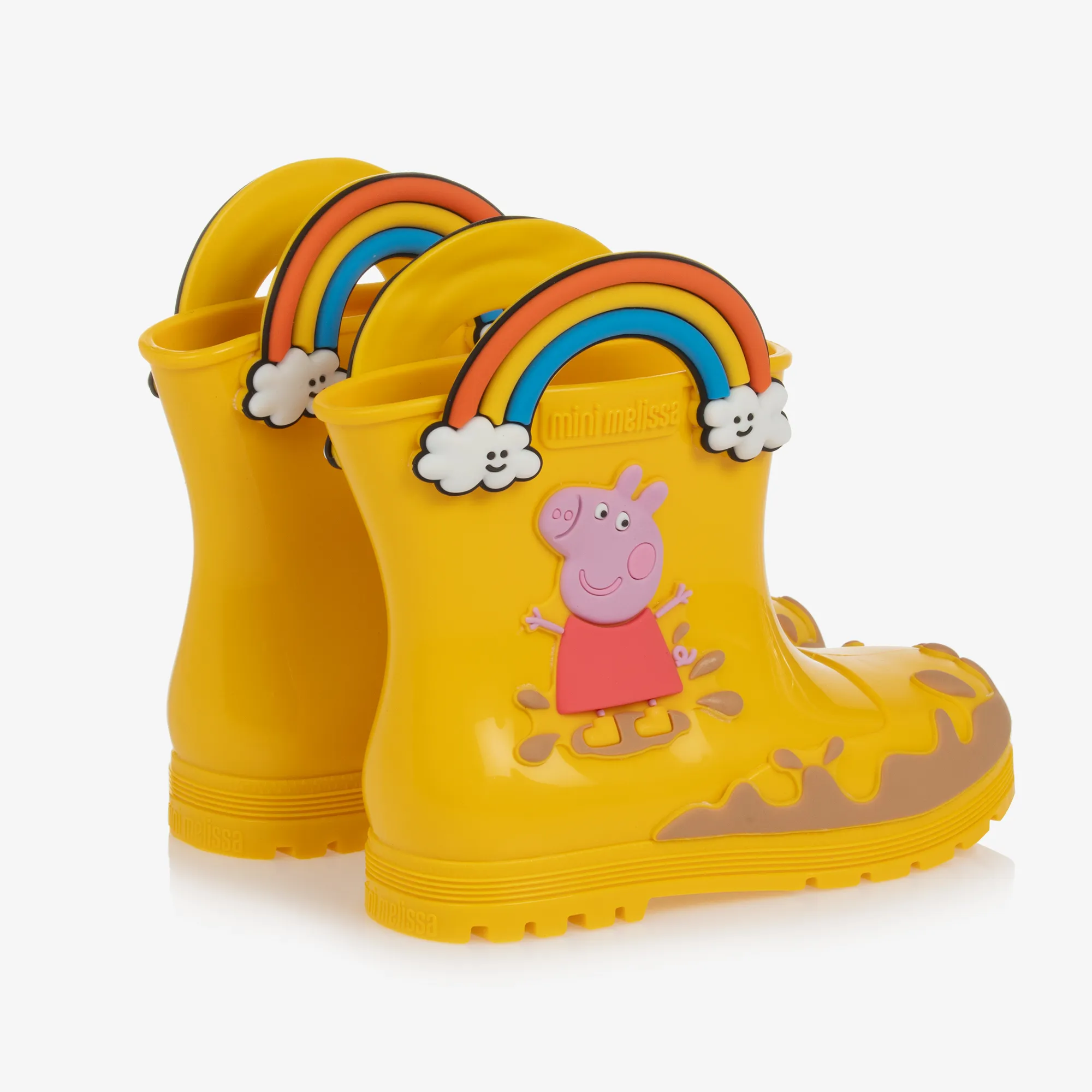 Yellow Peppa Pig Rain Boots